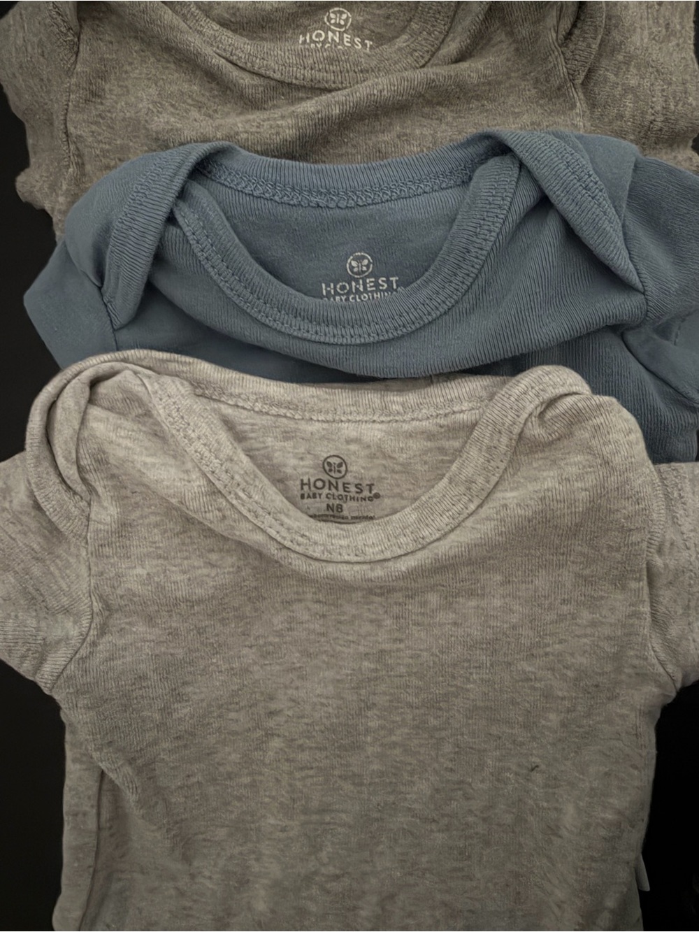 Honest 5 bodysuits 3NB and 1(0-3)